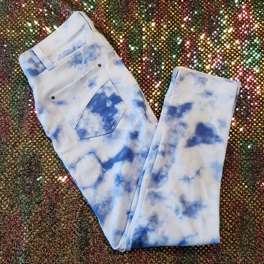 Blue Jean Wash Jeggings